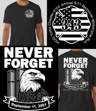 Yuma Annual Motorcycle Ride 2025 Shirt Design