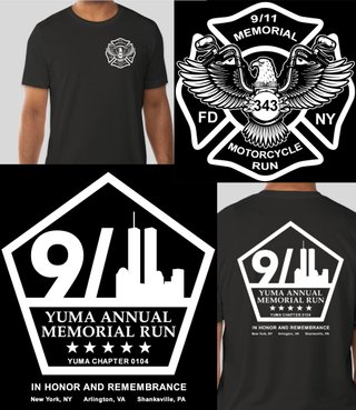 Yuma Annual Motorcycle Ride 2023 Shirt Design