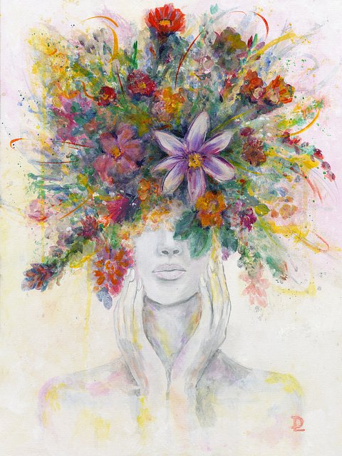 Bloom, Anyway 16 x12